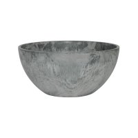 Кашпо Artstone fiona bowl серое d25 h12 см