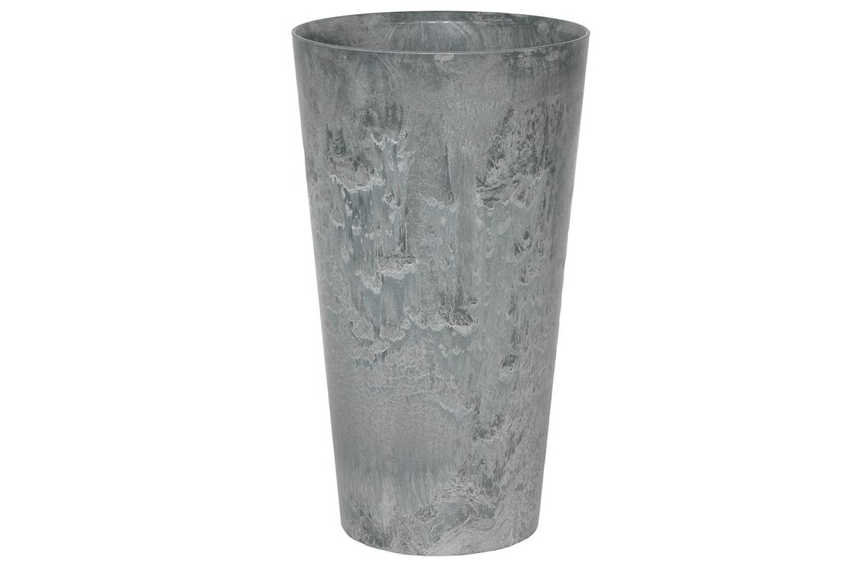 Кашпо Artstone claire vase серое d37 h70 см