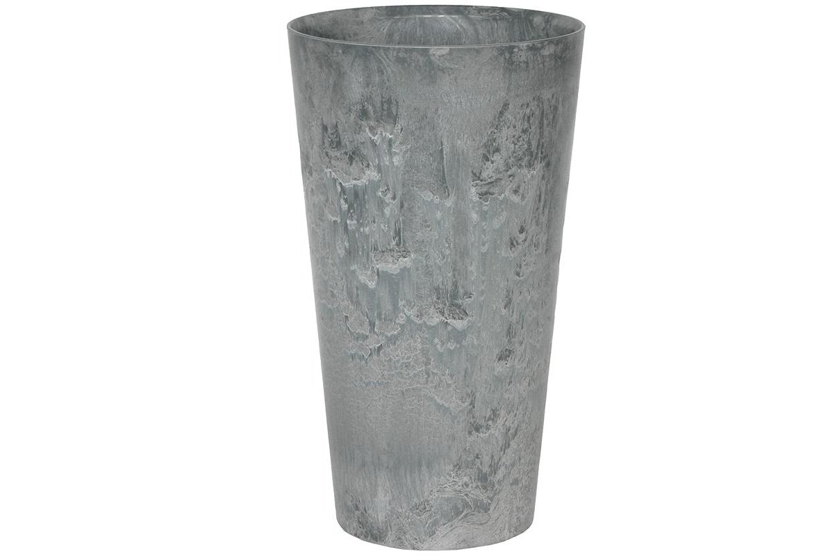 Кашпо Artstone claire vase серое d42 h90 см