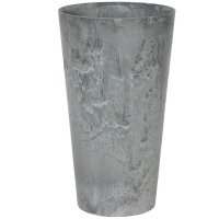 Кашпо Artstone claire vase серое d42 h90 см