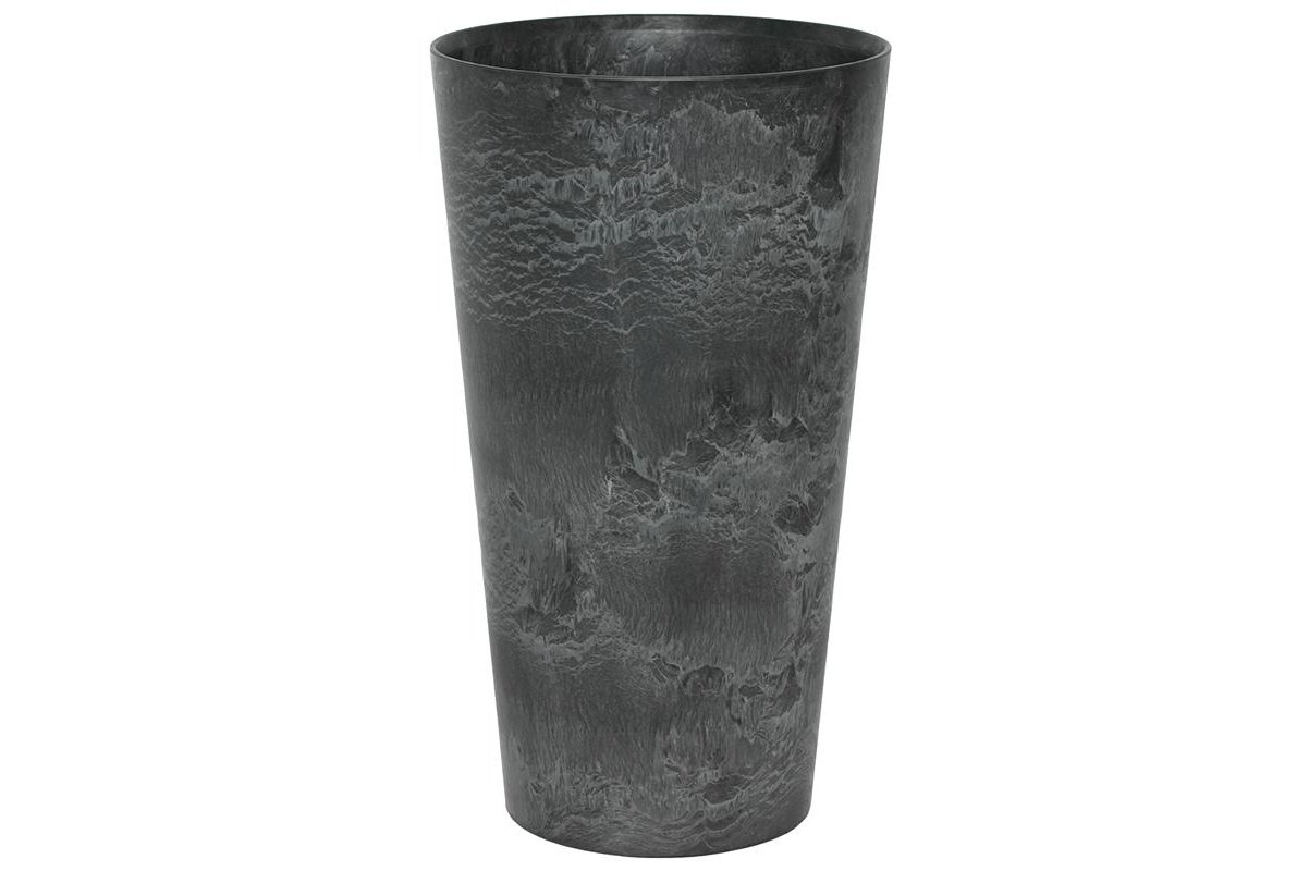 Кашпо Artstone claire vase черное d28 h49 см