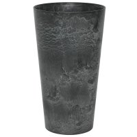 Кашпо Artstone claire vase черное d28 h49 см