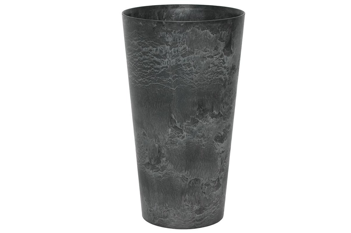 Кашпо Artstone claire vase черное d37 h70 см