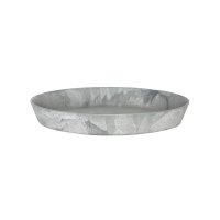 Поддон Artstone saucer round серый d26 h4 см
