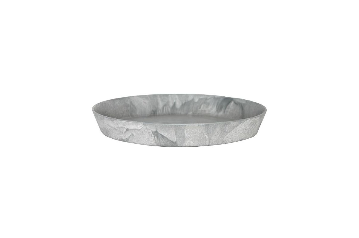 Поддон Artstone saucer round серый d30 h4 см