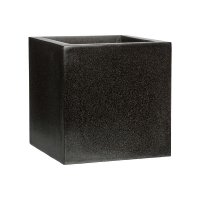 Кашпо capi lux pot square iv black l50 w50 h50 см