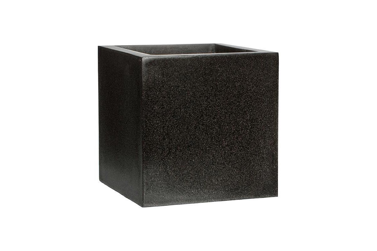 Кашпо capi lux pot square v black l60 w60 h60 см
