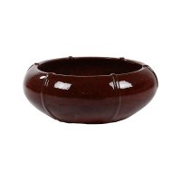 Кашпо classic red bowl (moda) d76 h29 см