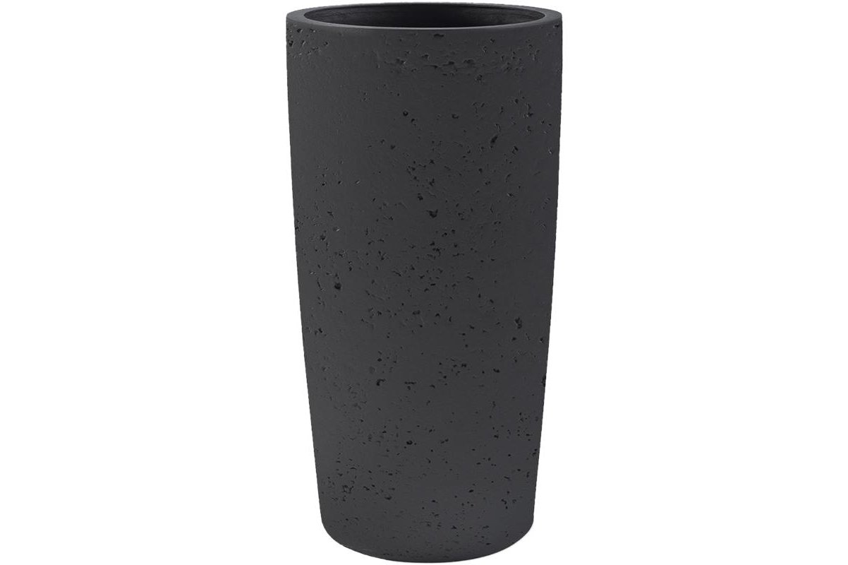 Кашпо Grigio vase tall антрацит бетон d47 h90 см