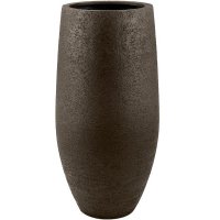 Кашпо Struttura tear vase светло-коричневое d53 h100 см