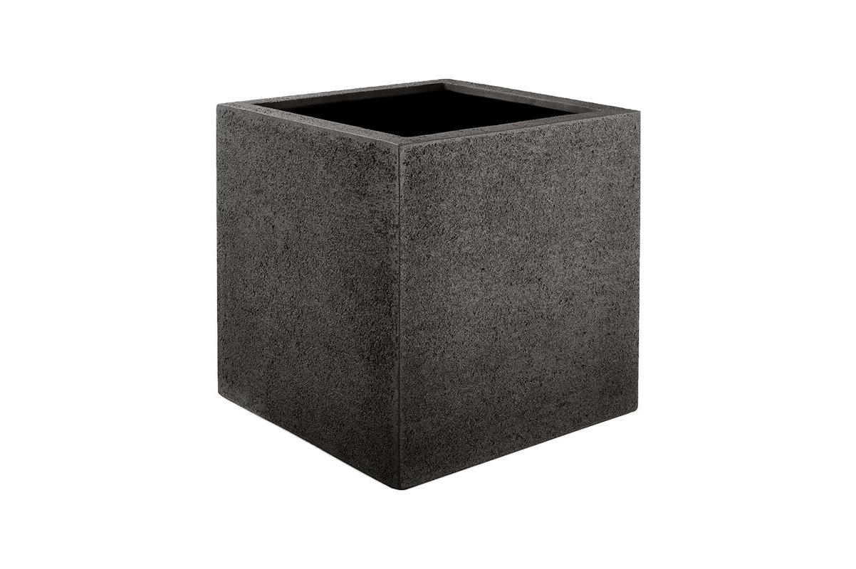 Кашпо Struttura cube темно-коричневое l50 w50 h50 см