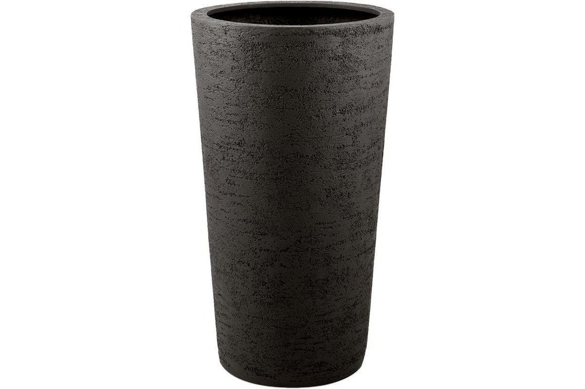 Кашпо Struttura vase темно-коричневое d47 h90 см