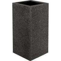 Кашпо Struttura high cube темно-коричневое l40 w40 h100 см