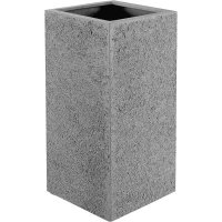 Кашпо Struttura high cube серое l40 w40 h100 см