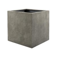 Кашпо Grigio cube бетон l30 w30 h30 см