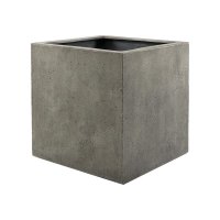 Кашпо Grigio cube бетон l40 w40 h40 см