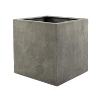 Кашпо Grigio cube бетон l50 w50 h50 см