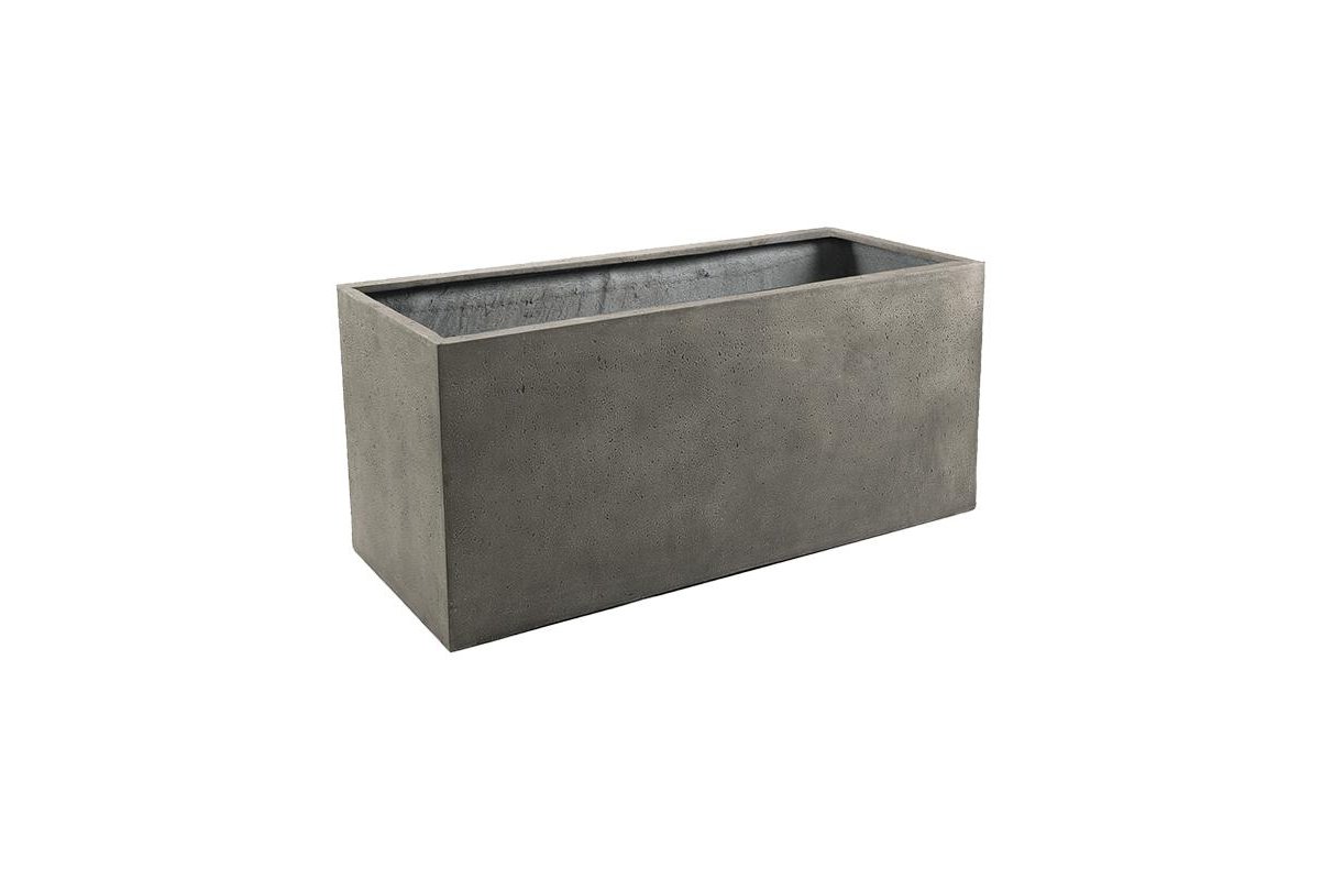 Кашпо Grigio box бетон l120 w50 h50 см