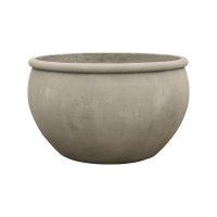 Кашпо empire (grc) bowl grey d112 h65 см