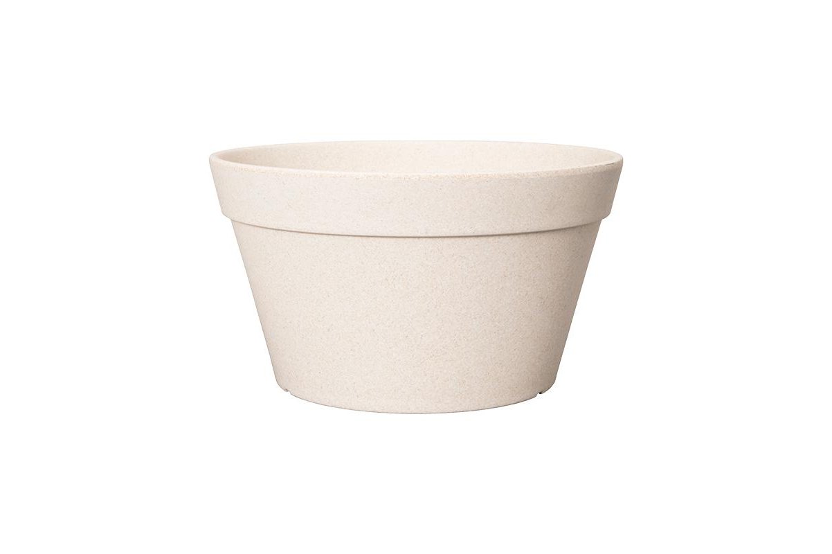 Кашпо fibrics bamboo bowl white (per 6 pcs.) d30 h16 см