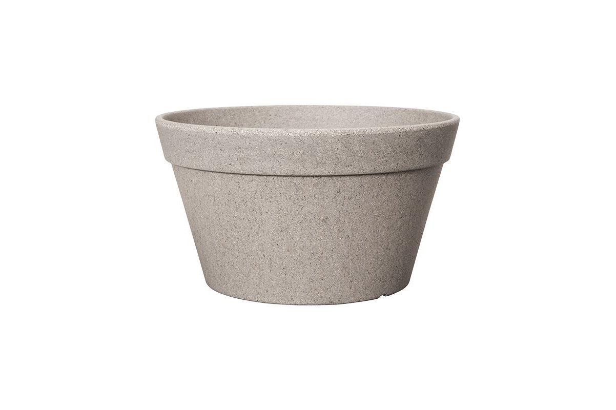 Кашпо fibrics bamboo bowl grey (per 6 pcs.) d30 h16 см