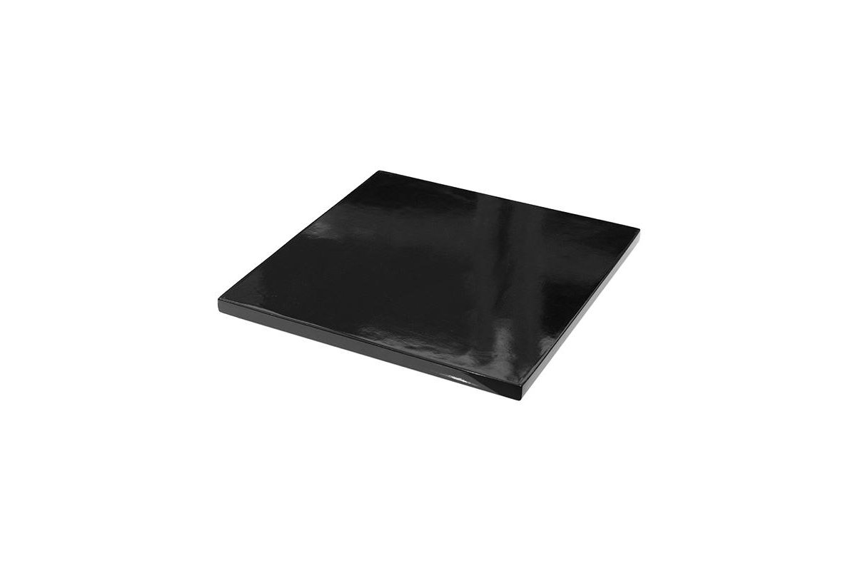Подставка fiberstone accessoires glossy black topper m (thin) l35 w35 h3 см