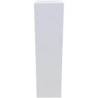 Кашпо fiberstone glossy white ying l40 w40 h150 см