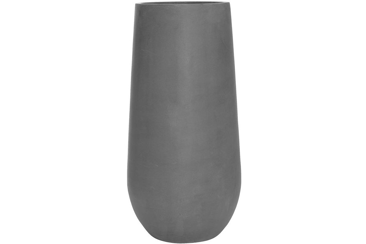 Кашпо fiberstone nax l grey d50 h101 см