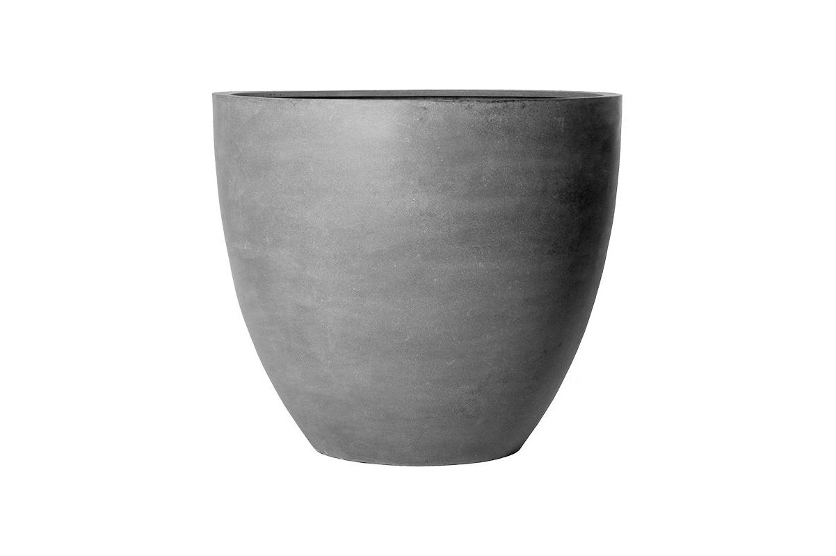 Кашпо fiberstone jumbo grey s d83 h73 см