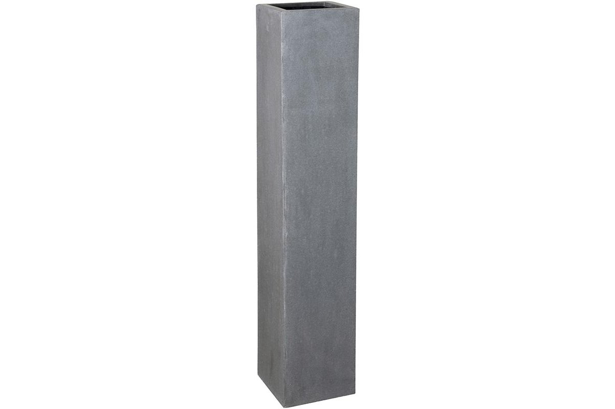 Кашпо fiberstone yenn grey m l25 w25 h125 см