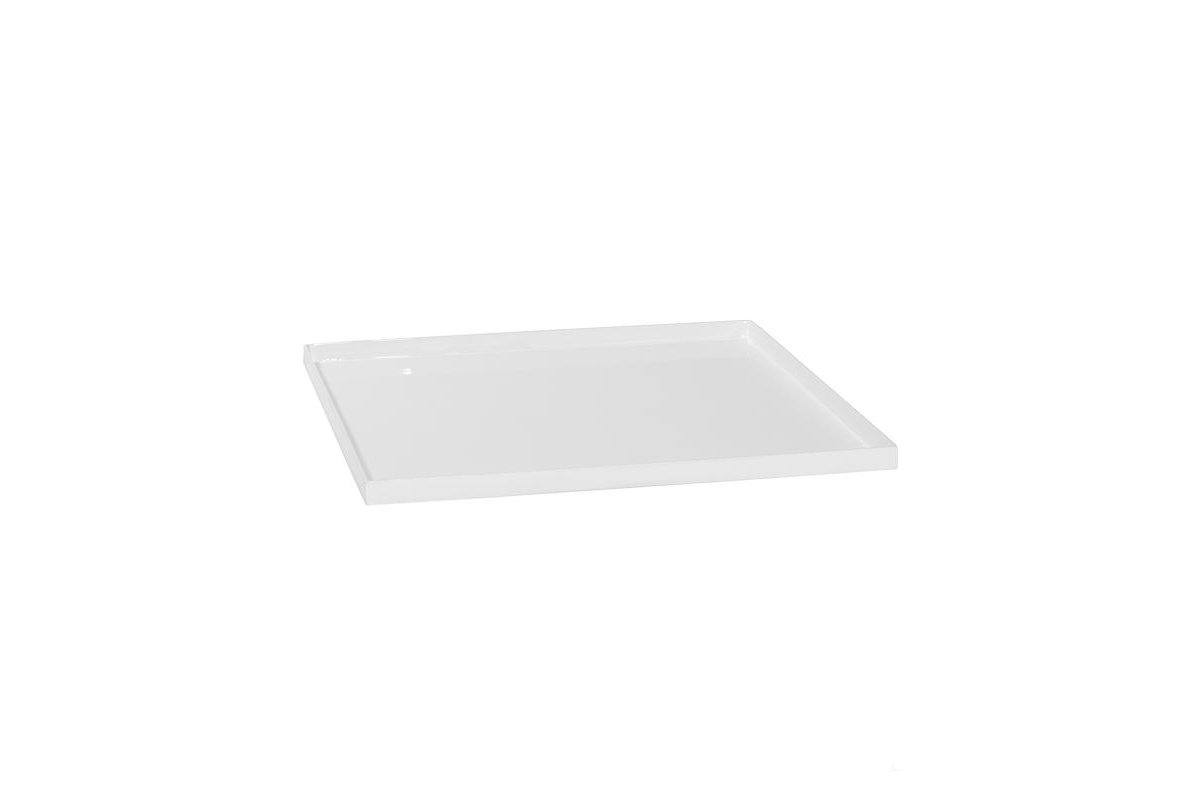 Поддон fiberstone saucer block 60 glossy white l63 w63 h4 см