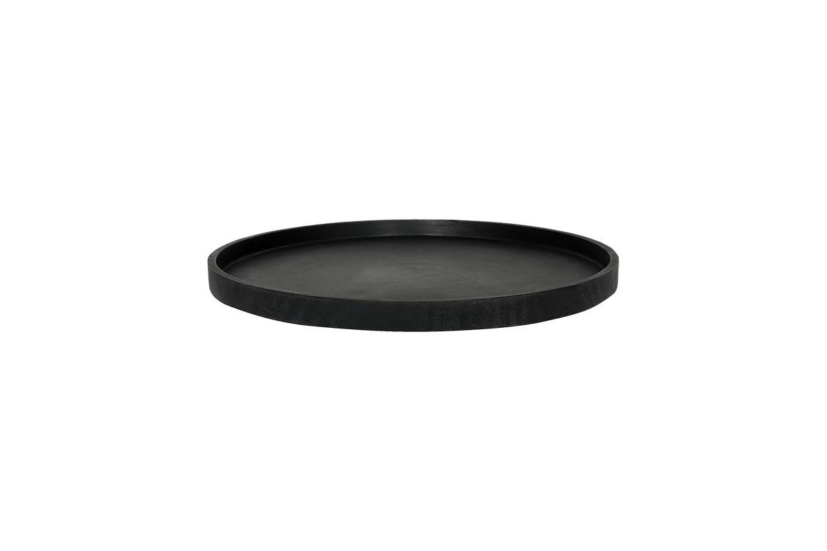 Поддон fiberstone saucer round m fiberstone black d47 h4 см