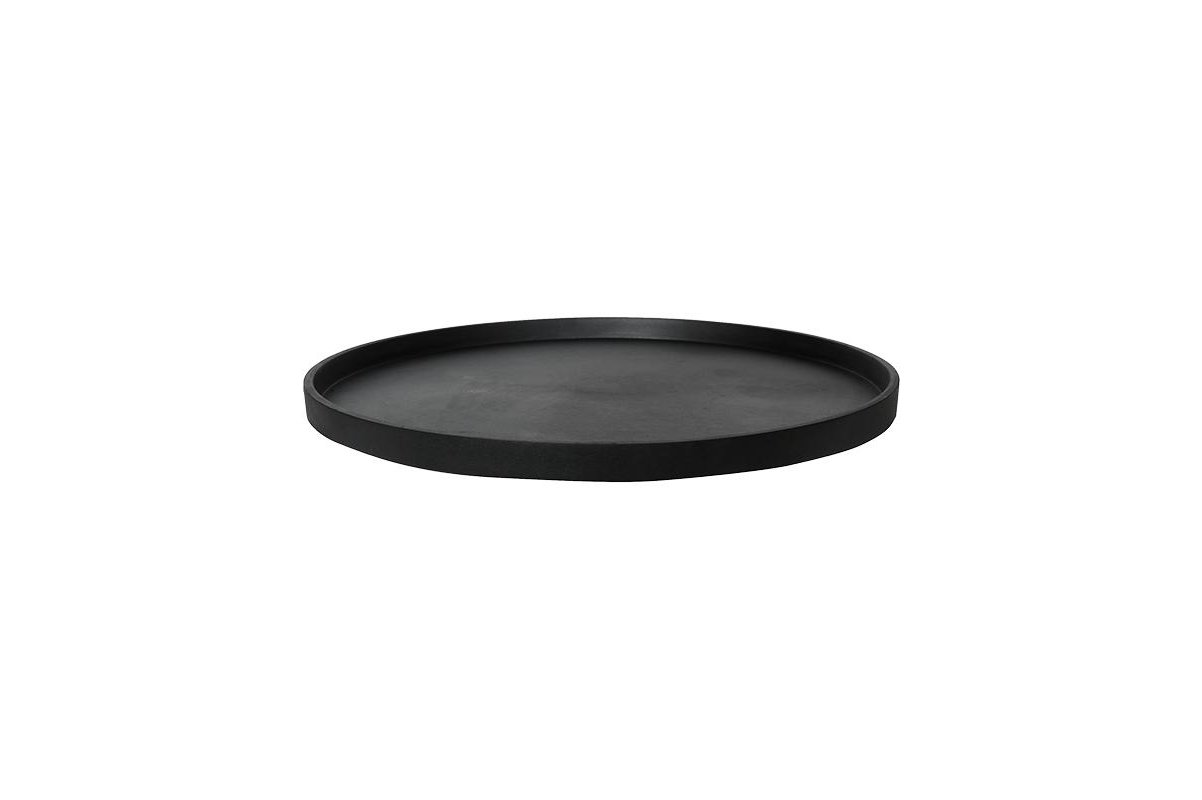 Поддон fiberstone saucer round l fiberstone black d56 h4 см
