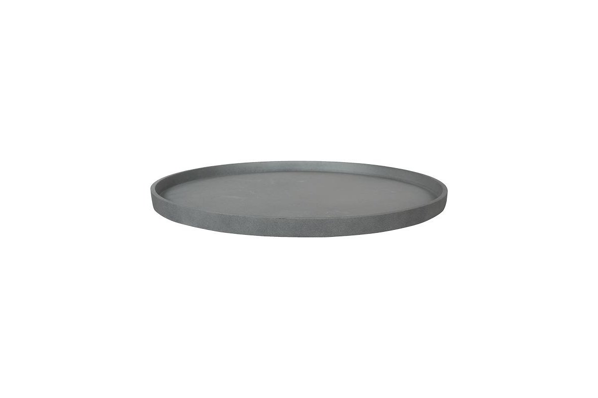 Поддон fiberstone saucer round l fiberstone grey d56 h4 см