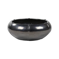 Кашпо bullet grey bowl anthracite (moda) d55 h22 см