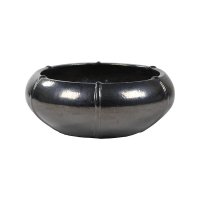Кашпо bullet grey bowl anthracite (moda) d76 h29 см