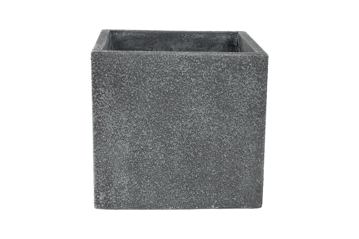 Кашпо marc (concrete) cube grey l44 w44 h42 см