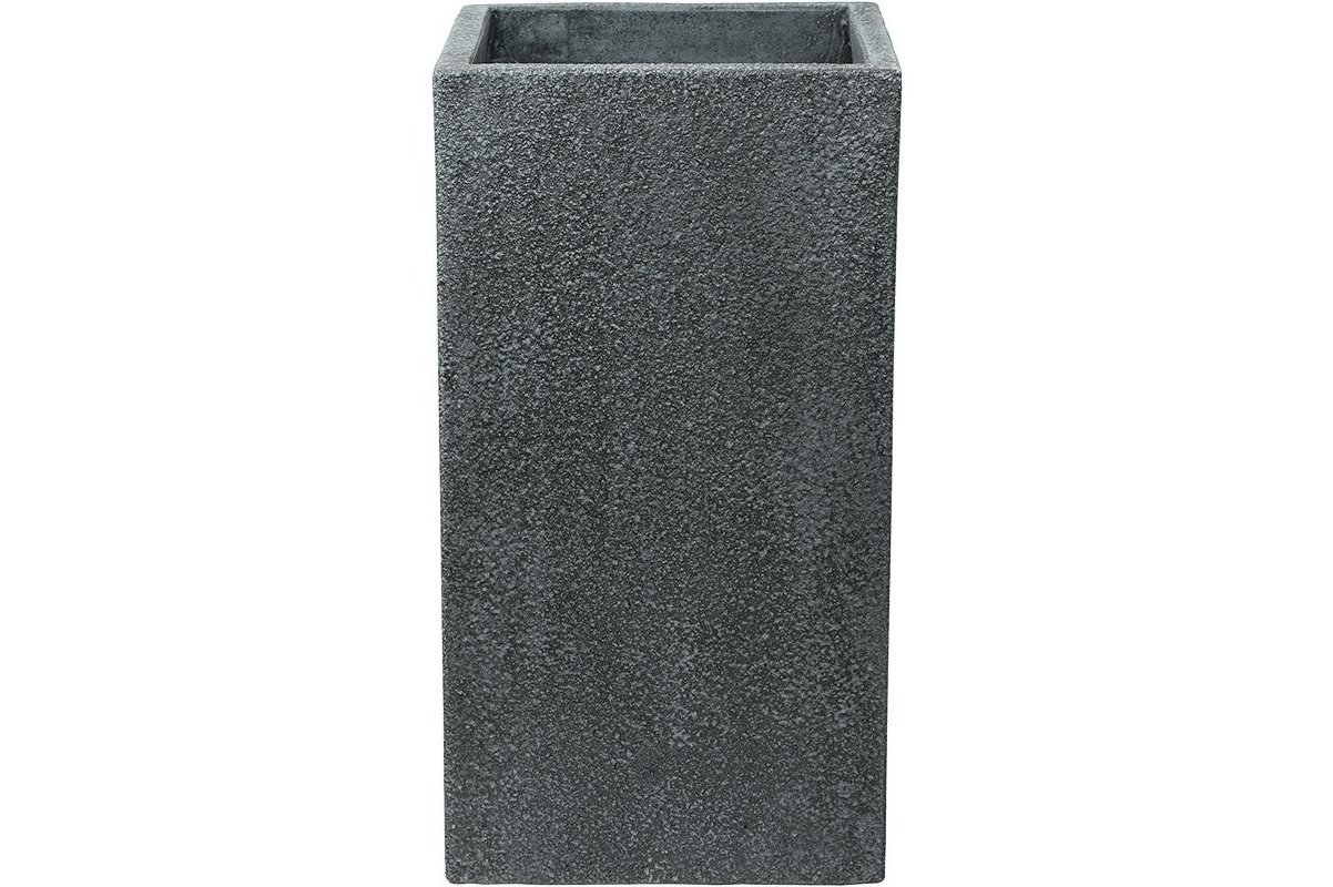 Кашпо marc (concrete) square high grey l37 w37 h68 см