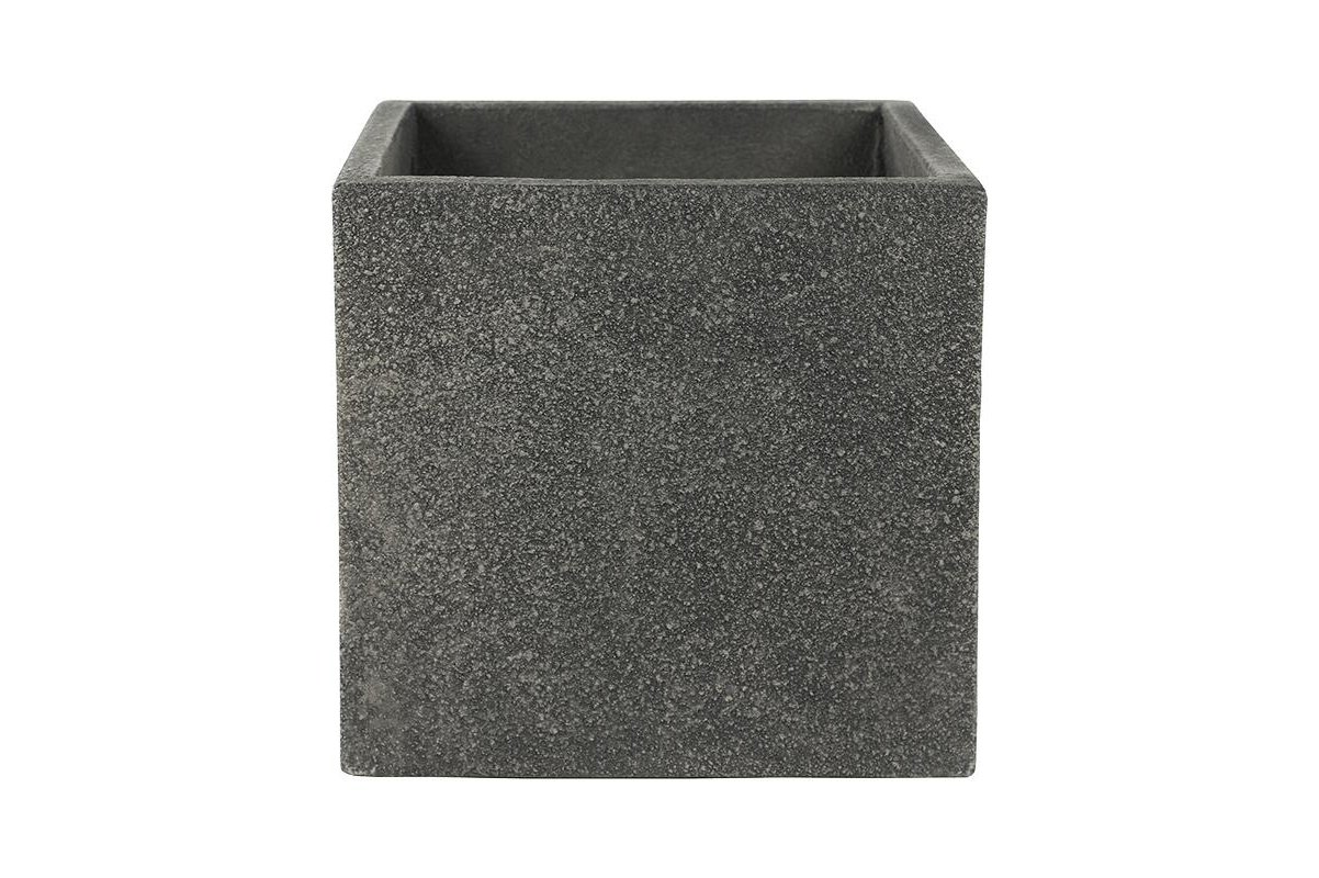 Кашпо marc (concrete) cube anthracite l56 w56 h52 см