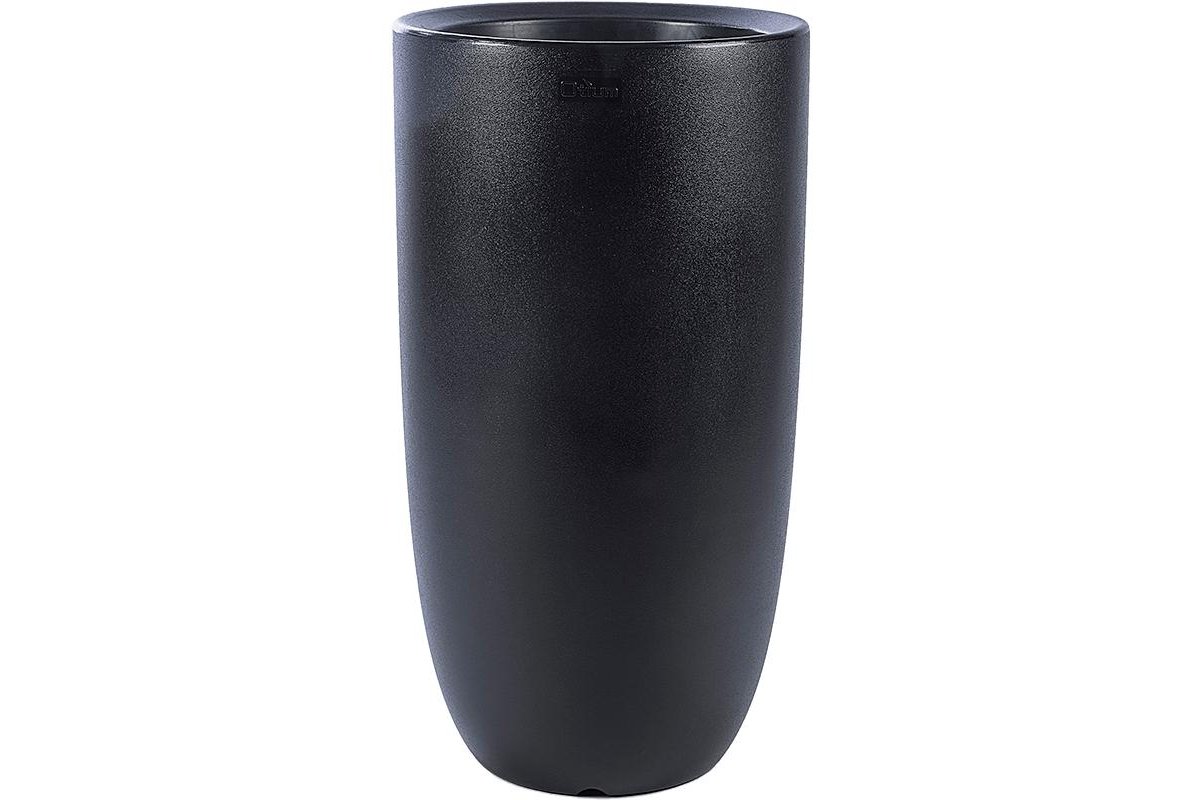 Кашпо otium amphora black d40 h75 см