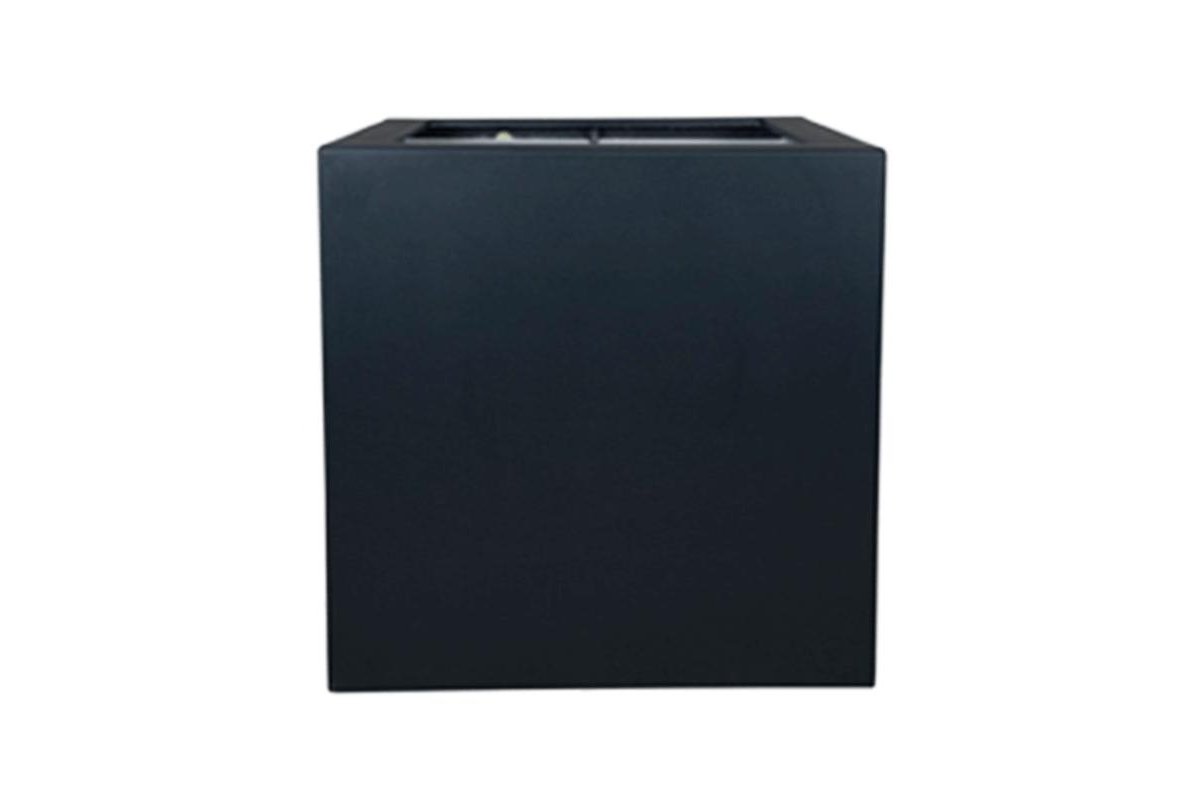 Кашпо polycube anthracite square l60 w60 h60 см