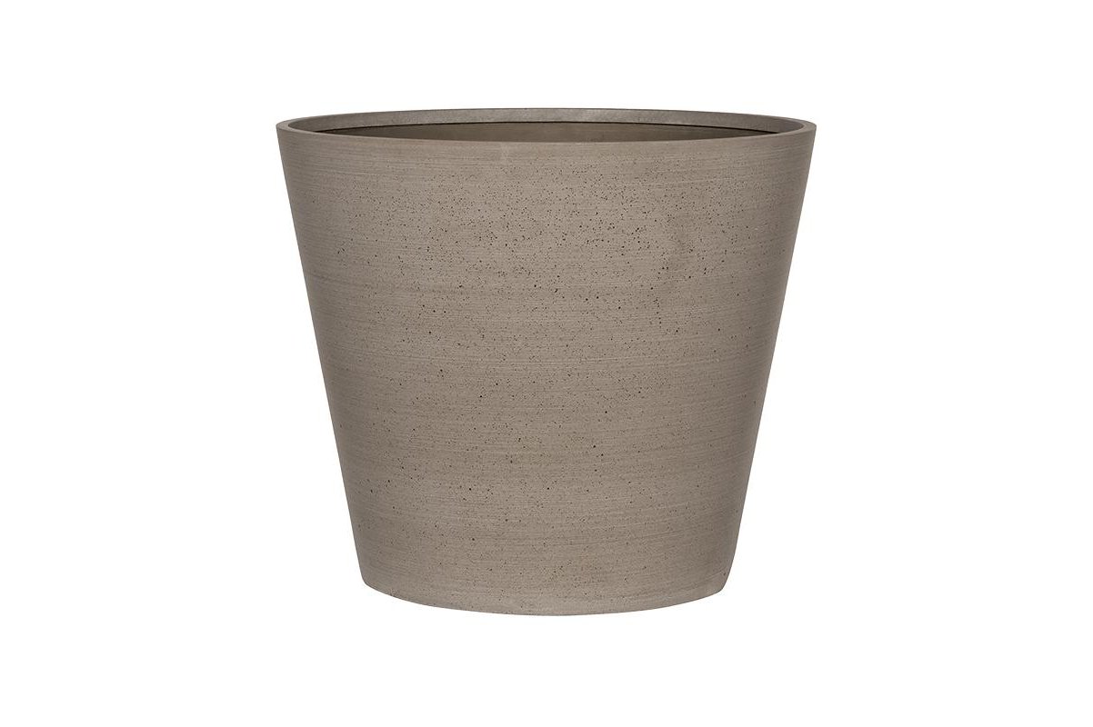 Кашпо refined bucket m clouded grey d58 h50 см