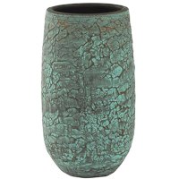 Кашпо indoor pottery pot evi antiq bronze (per 4 pcs.) d17 h30 см