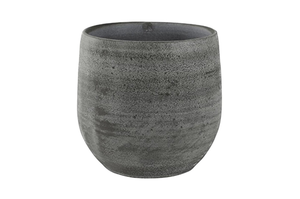 Кашпо indoor pottery pot esra mystic grey (per 2 pcs.) d22 h20 см