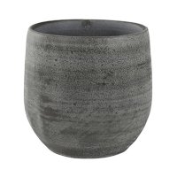 Кашпо indoor pottery pot esra mystic grey (per 2 pcs.) d22 h20 см