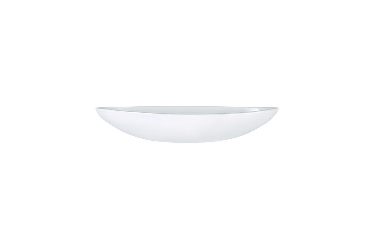 Блюдо indoor pottery cresta pure white (per 2 pcs.) l61 w18 h11 см