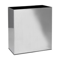 Кашпо alure trend aluminium brushed lacquered l66 w35 h75 см