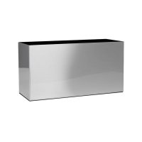 Кашпо alure trend aluminium brushed lacquered l90 w35 h50 см