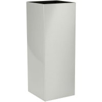 Кашпо alure trend aluminium brushed lacquered l38 w38 h100 см