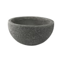 Кашпо sebas (concrete) bowl anthracite d36 h17 см